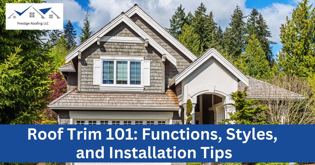 Roof Trim 101: Functions, Styles, and Installation Tips