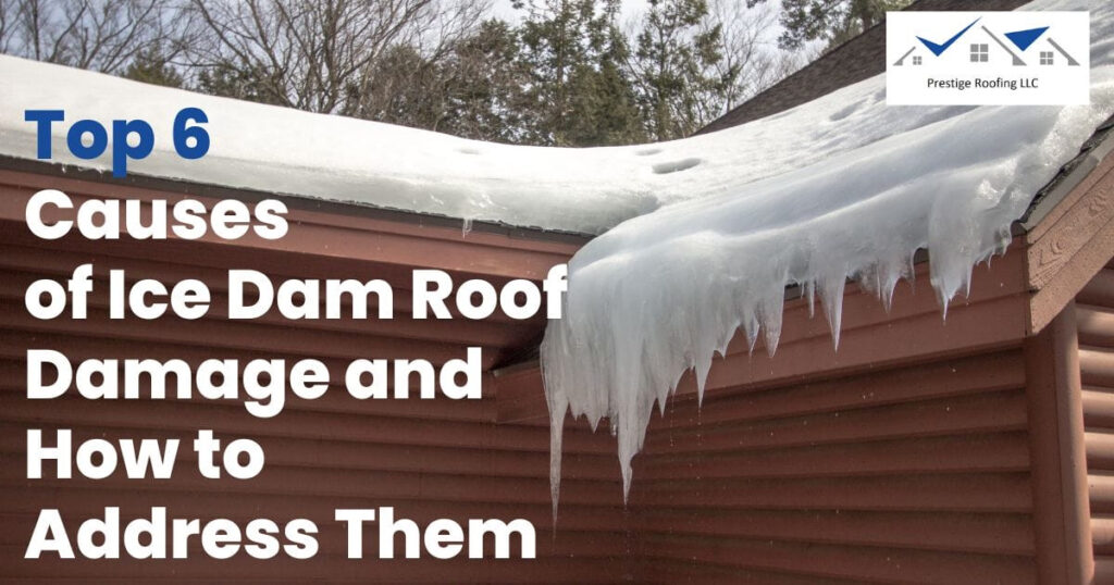 Ice Dam Roof Damage