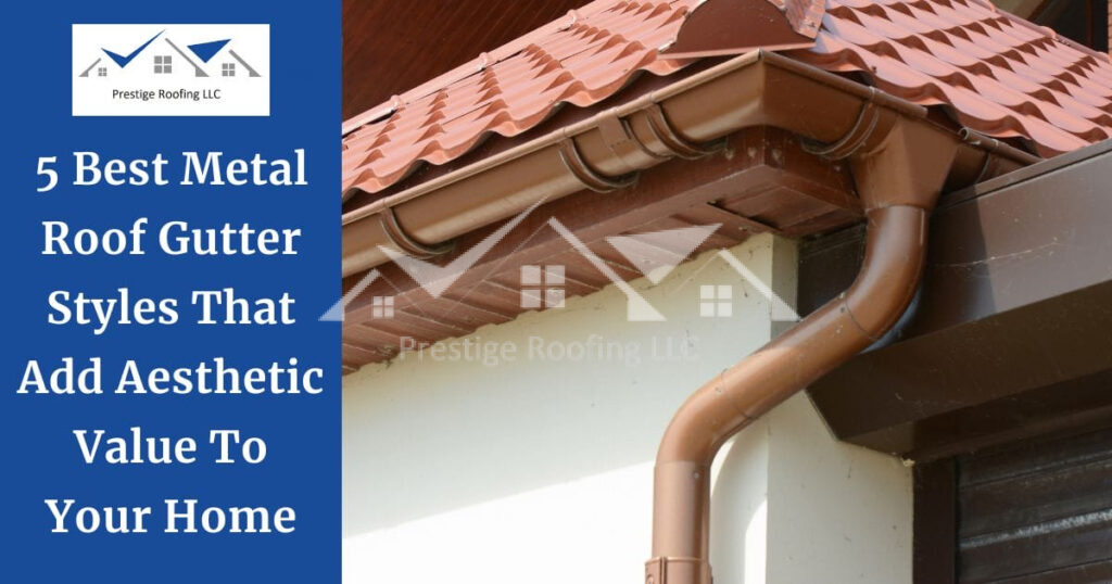gutters for metal roof