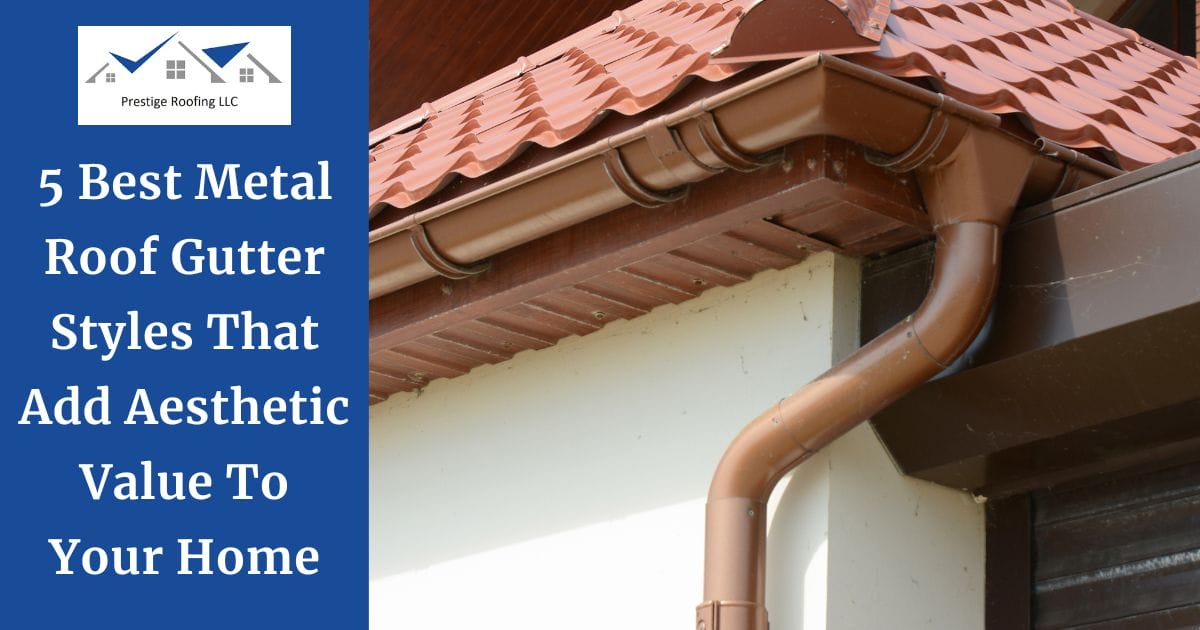 gutters for metal roof