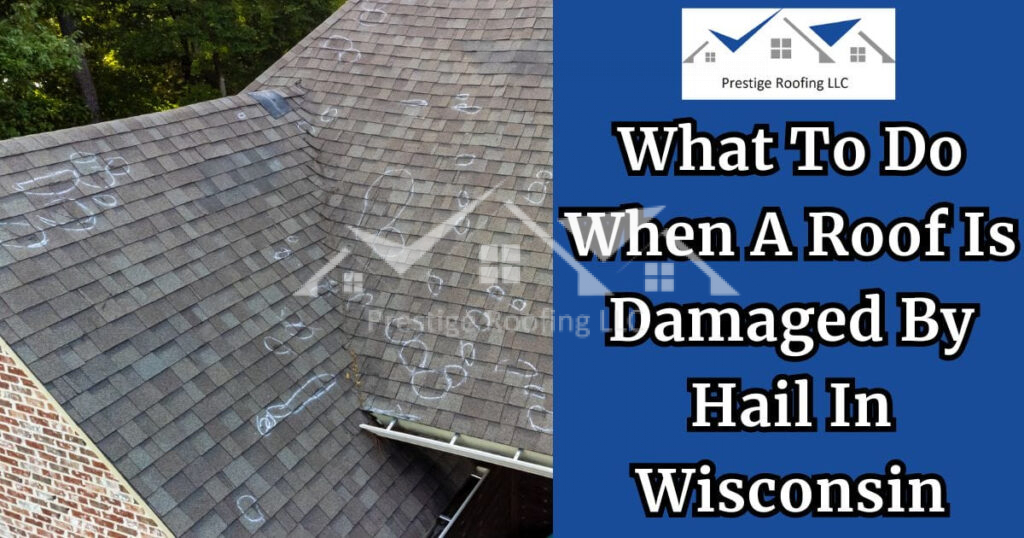 roof damaged by hail