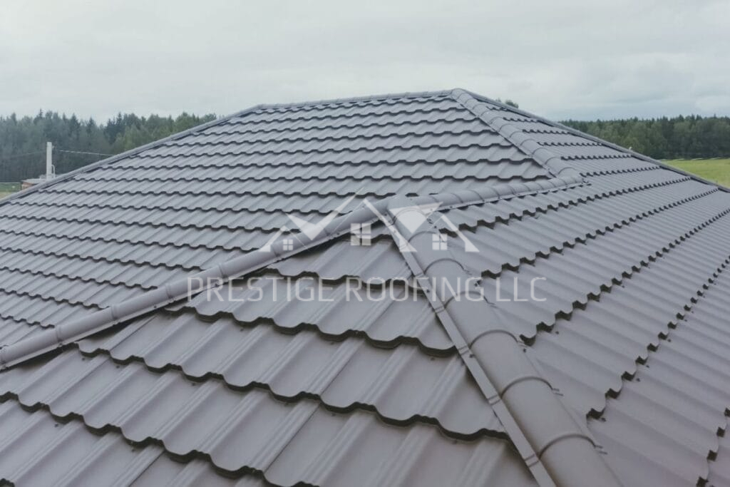 Charcoal Gray Metal Roofs