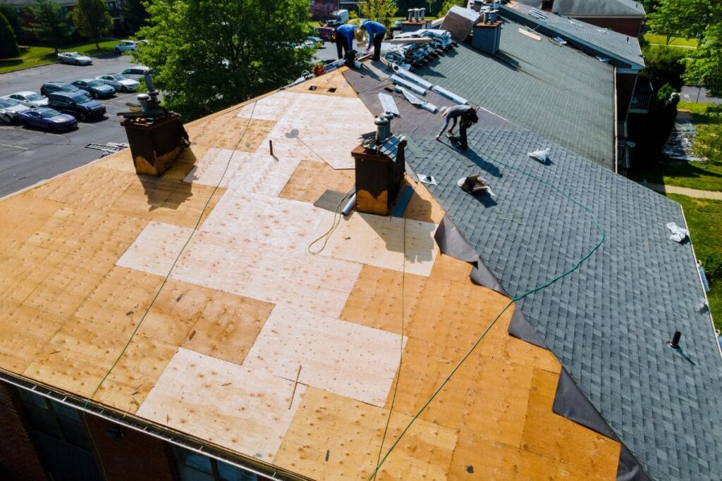 Plywood Roof Decks