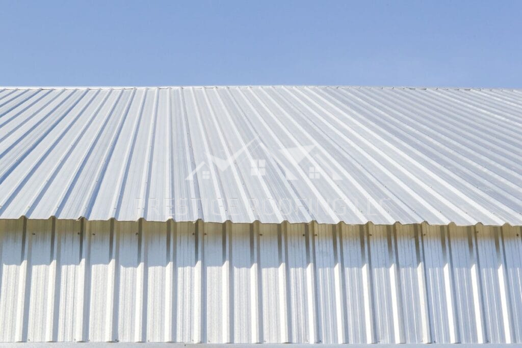 White Metal Roof