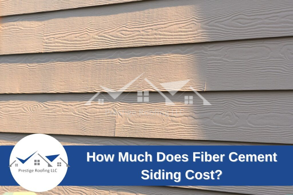 How much does fiber cement siding cost