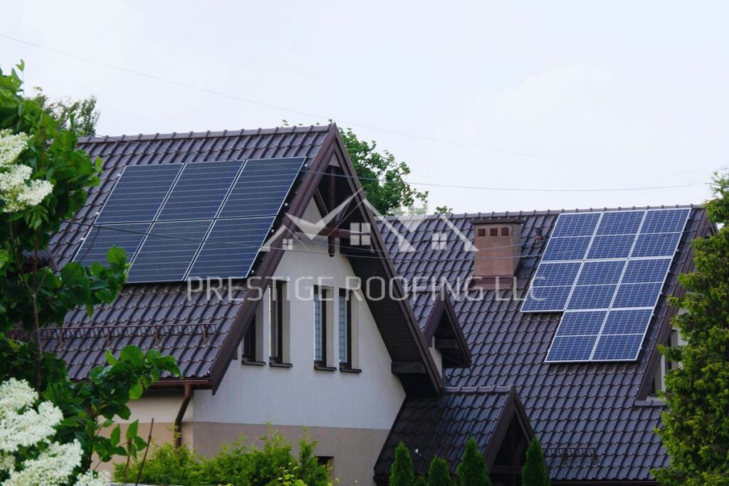 Solar Panel on Roof