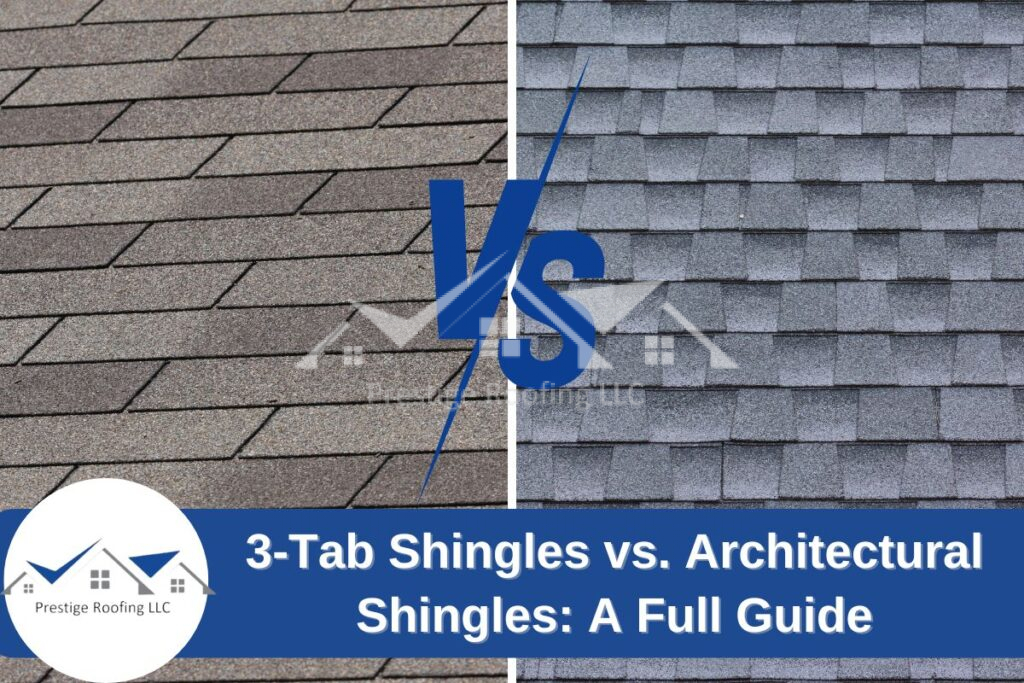 3 tab shingles vs architectural shingles