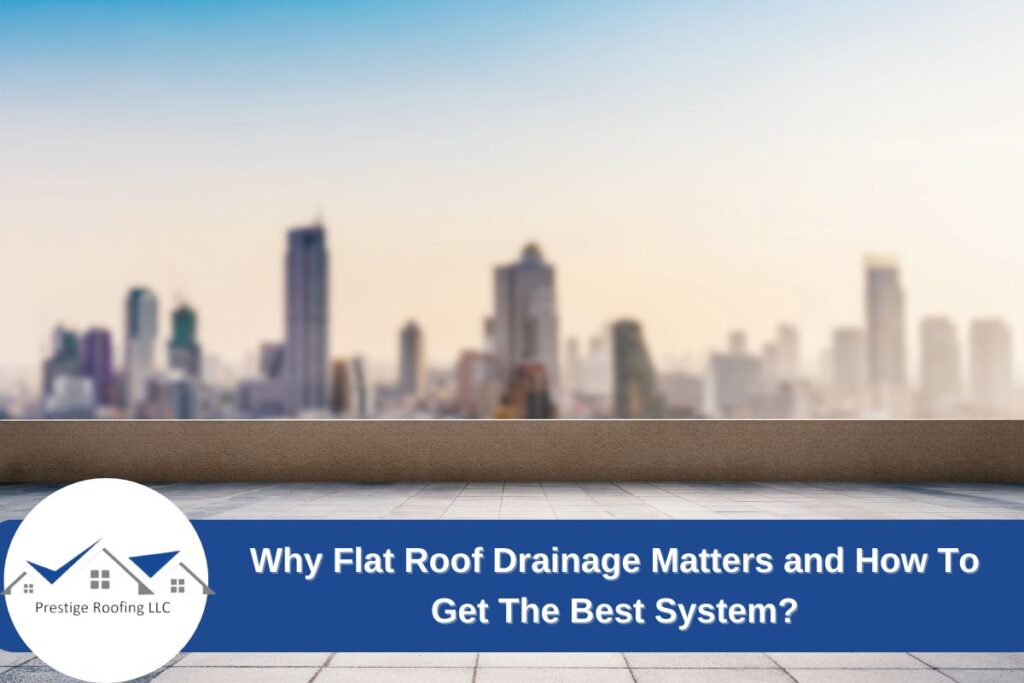 flat roof drainage