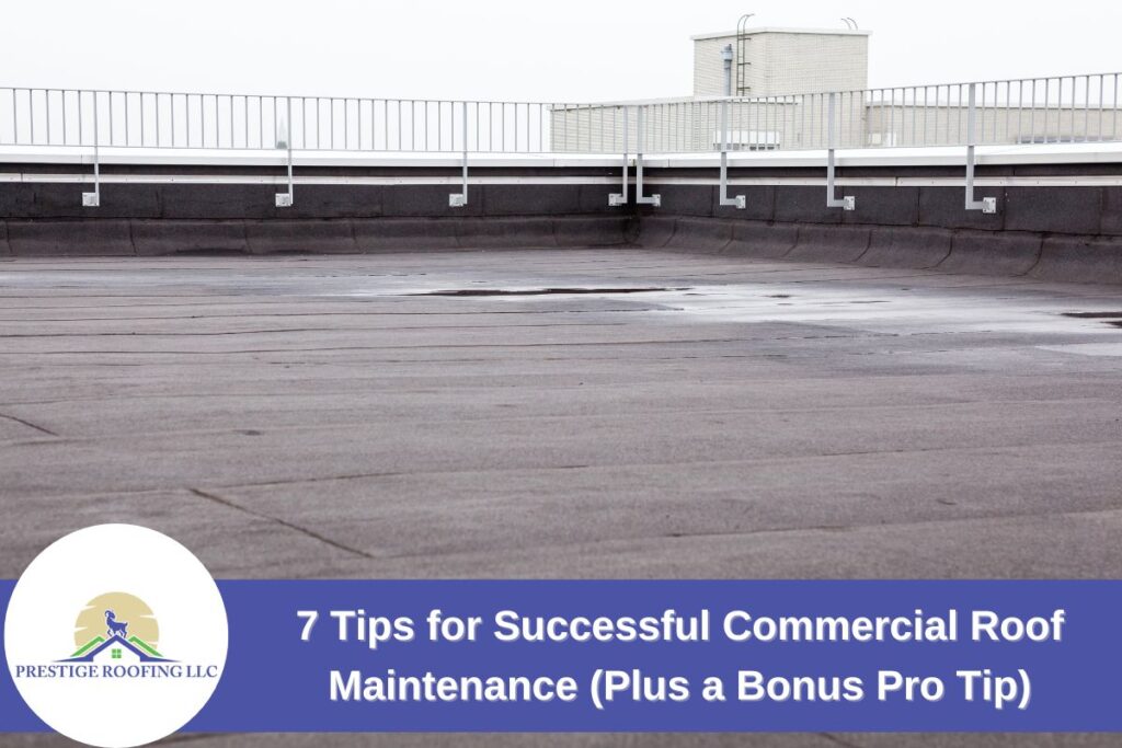 commercial roof maintenance