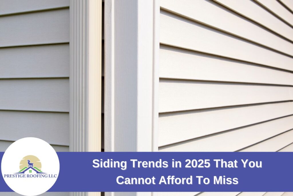 siding trends