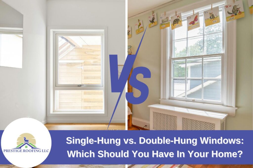single-hung vs double-hung windows