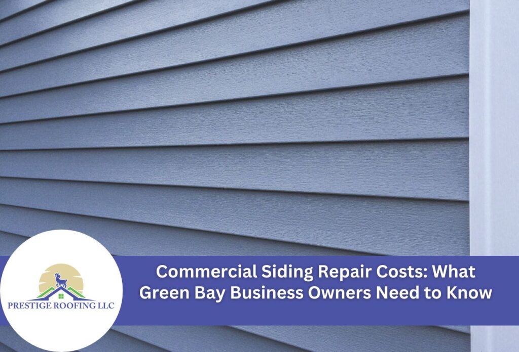 Commercial siding repair costs