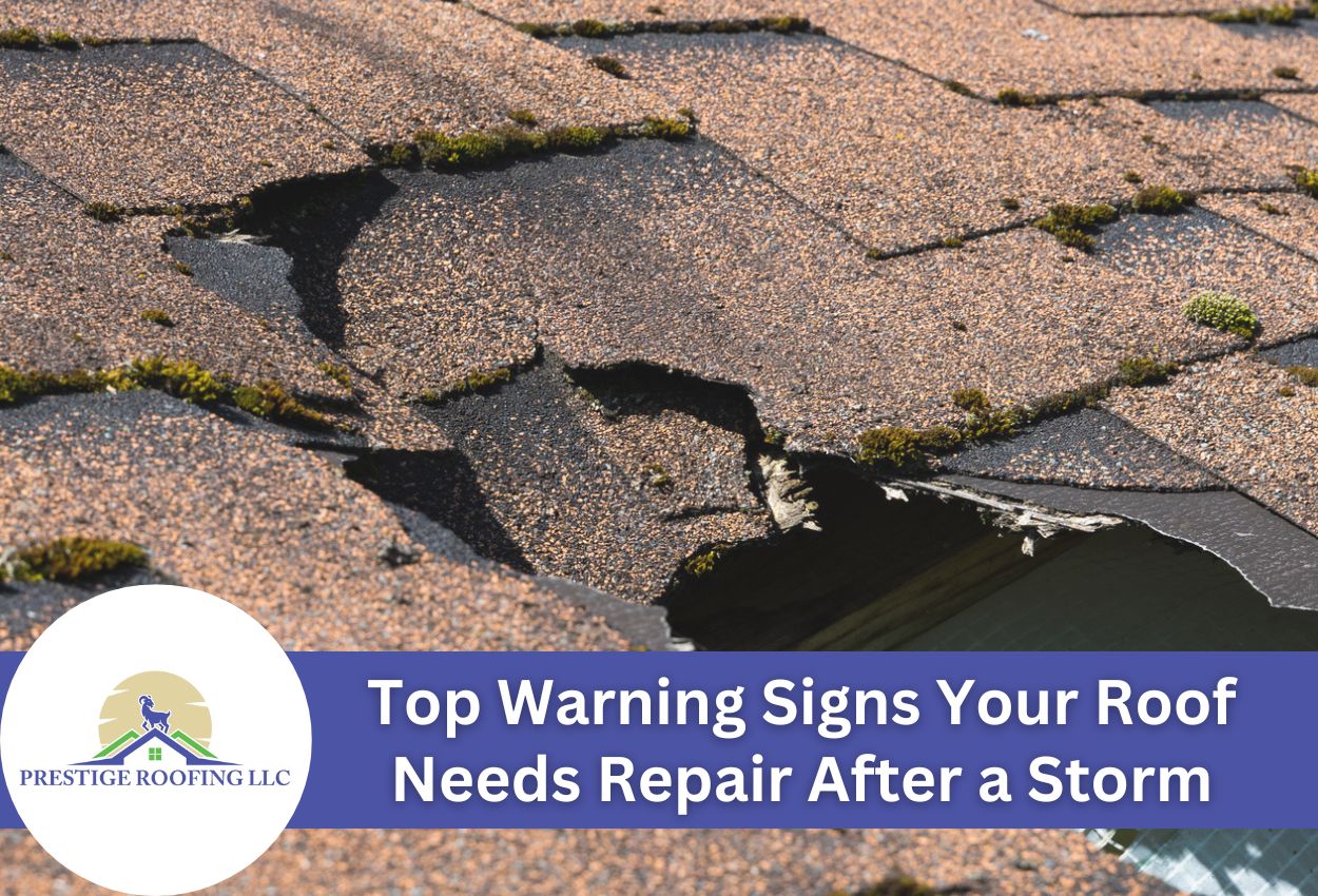 Top Warning Signs Your Roof Needs Repair After a Storm