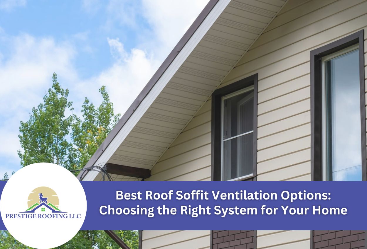 Best Roof Soffit Ventilation Options: Choosing the Right System for Your Home