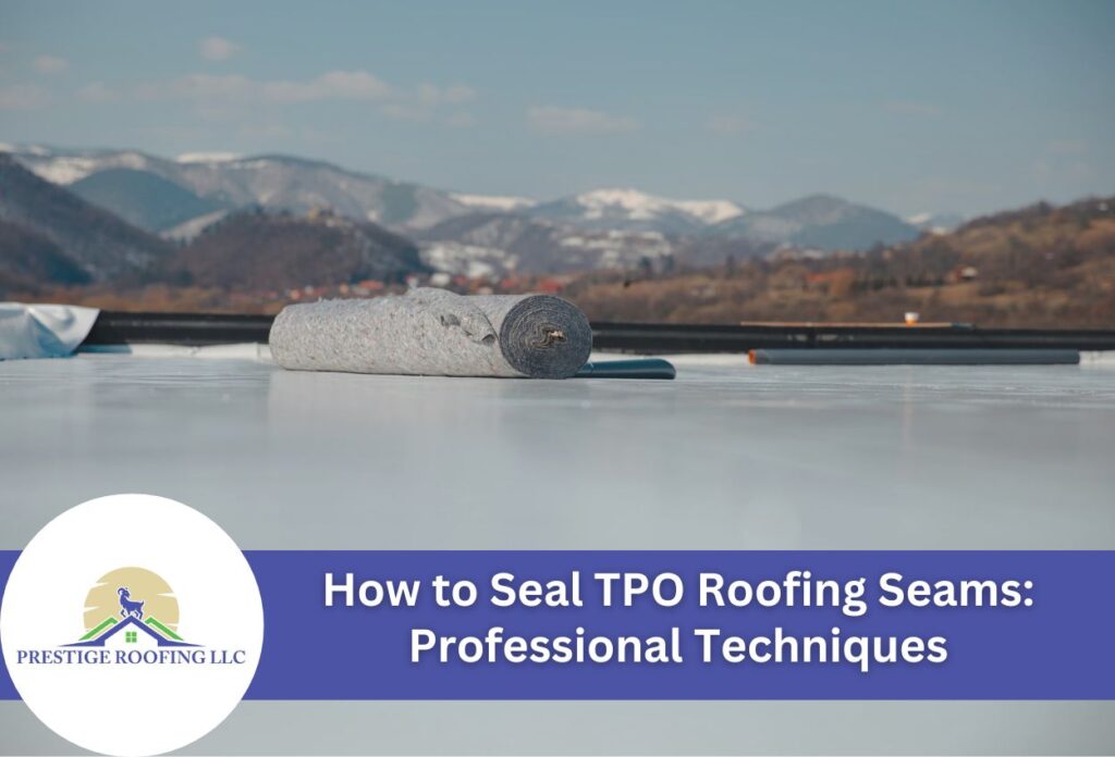 How to Seal TPO Roofing Seams: Professional Techniques
