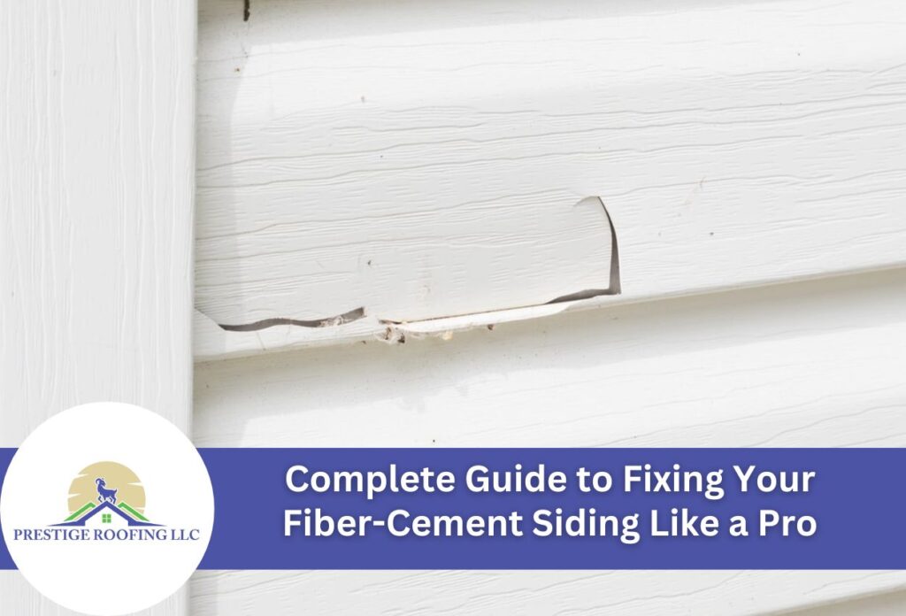 Complete Guide to Fixing Your Fiber-Cement Siding Like a Pro