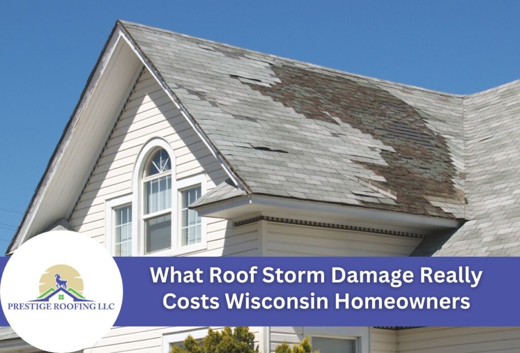 What Roof Storm Damage Really Costs Wisconsin Homeowners