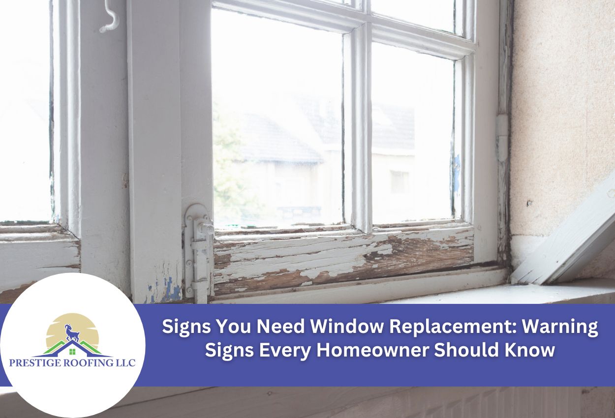 Signs You Need Window Replacement: Warning Signs Every Homeowner Should Know