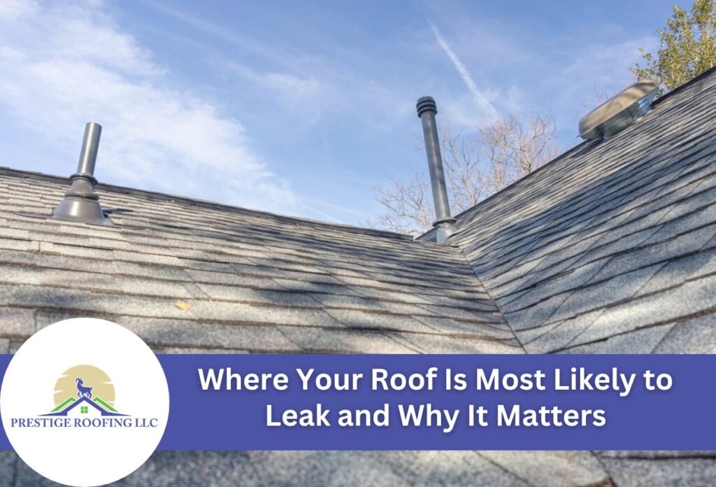 Where Your Roof Is Most Likely to Leak and Why It Matters